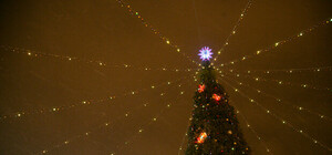 В Днепропетровске открыли еще одну Главную елку