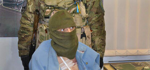 В Днепропетровск привезли пленного диверсанта 