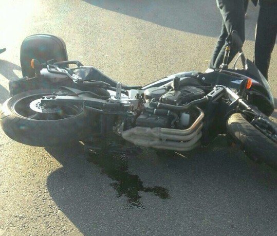 Новость - События - ДТП под Старым мостом: Джип столкнулся с мотоциклом и скрылся