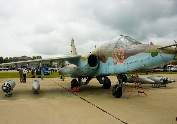 Новость - События - Трагедия вблизи Днепра: разбился самолет Су-25, погиб пилот
