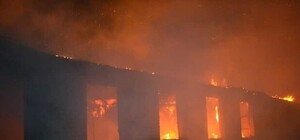 В Одесской области горела военная казарма