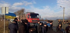 Львівські шахтарі знову блокують трасу до Польщі