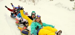 Зима у Львові: де можна покататись на лижах, сноутьюбах та санчатах (фото, відео)