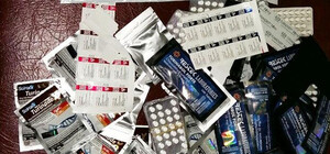 СБУ изъяла у контрабандистов, едущих в Россию, анаболиков на 700 тысяч гривен