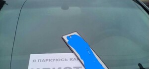 СтопХам в Днепре: как наказали неправильно припарковавшегося водителя