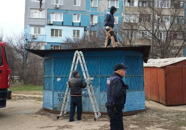 Пункт приема стеклотары демонтировали на этой неделе