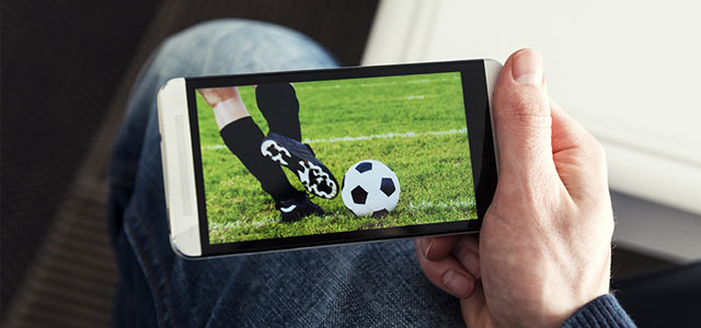 Новость - События - Футбол в мобильном телефоне