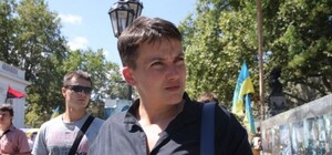 Савченко не хотели пускать в одесскую мэрию: смотри видео