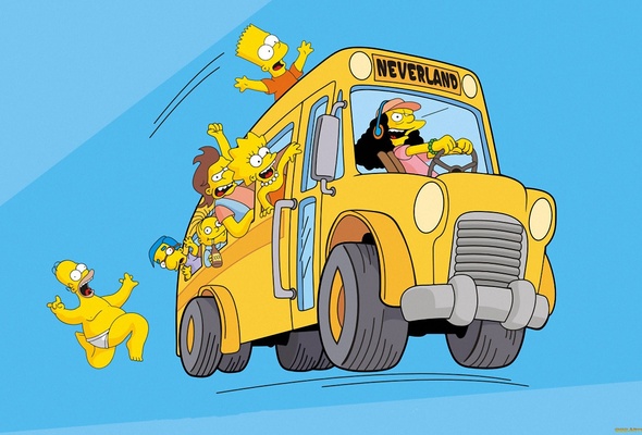 Кадр из мультсериала Симпсоны