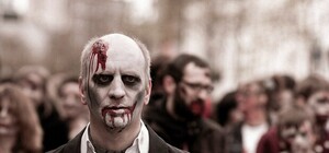 Ходячие мертвецы: как в Киеве прошел парад зомби