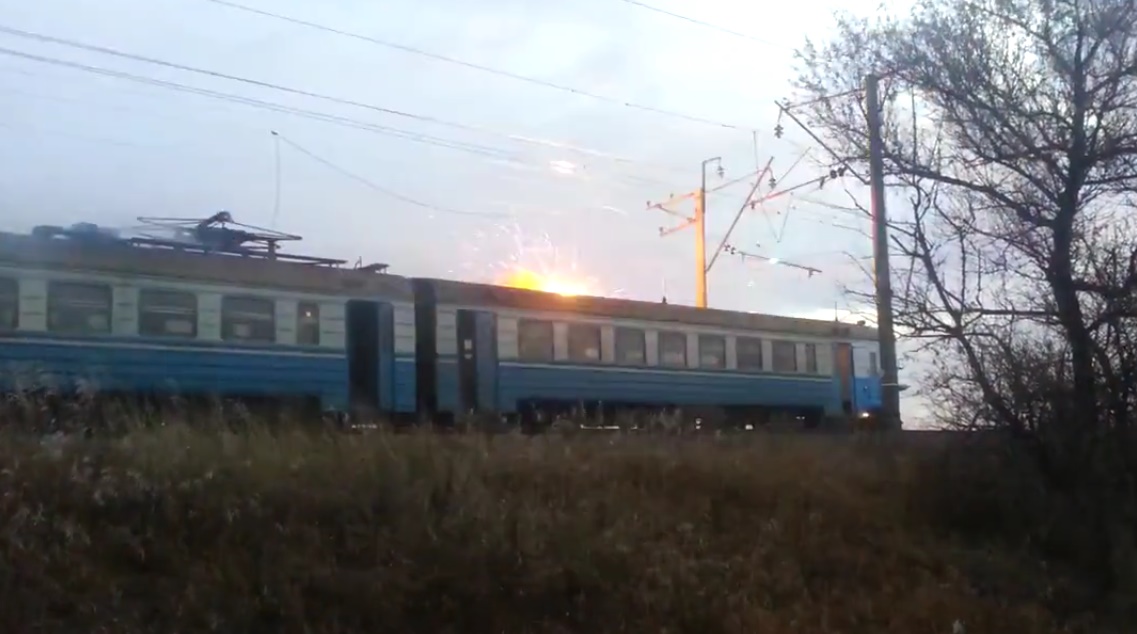 Новость - События - Горiла електричка, палала: под Днепром загорелся пригородный поезд