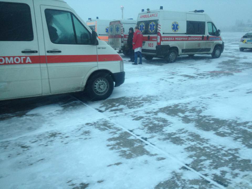 Новость - События - Эвакуация во время метели: в Днепр доставили раненых бойцов