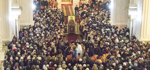 Мощи святого Пантелеймона в Одессе: увидеть реликвию пришли тысячи горожан