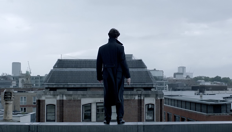 кадр из сериала "Шерлок"