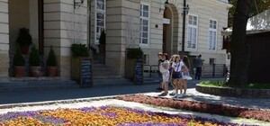 До Дня Незалежності: у центрі Львова викладуть квітковий прапор