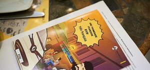 По французским тропам: в Киеве презентовали комикс с маршрутом интересной прогулки