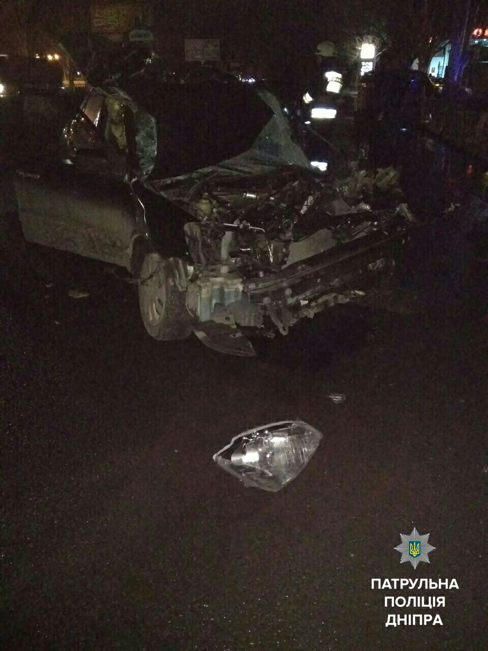 Новость - События - Жуткая авария на Донецком шоссе: Mitsubishi влетел в фуру