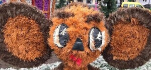 Страшные скульптуры, которые возмутили полтавчан, убрали с Театральной площади