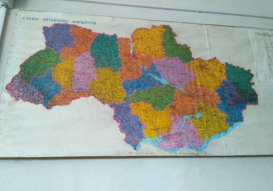 Новость - События - "Звідки ця ганьба": в Днепропетровской области нашли карту Украины без Крыма