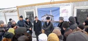 Фотофакт: под Симферополем начали возводить мечеть