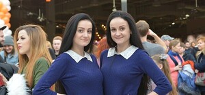 На открытии нового магазина 