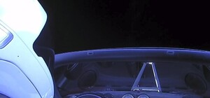 Ракета Falcon успешно стартовала. Tesla летит к Марсу. Запись трансляции