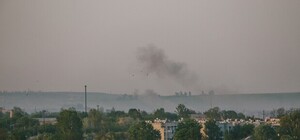 Теперь официально: пожар на арсенале в Балаклее потушен