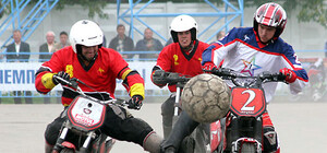 Приходи посмотреть: под Полтавой проведут матч по мотоболу