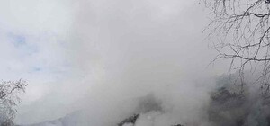 Снова в огне: в симферопольской Каменке продолжает гореть полигон ТБО