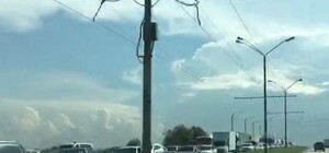 Объезжай: на Кайдакском мосту огромная пробка