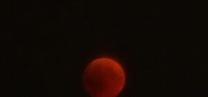 Смотри фото: ночью одесситы наблюдали кровавое затмение Луны