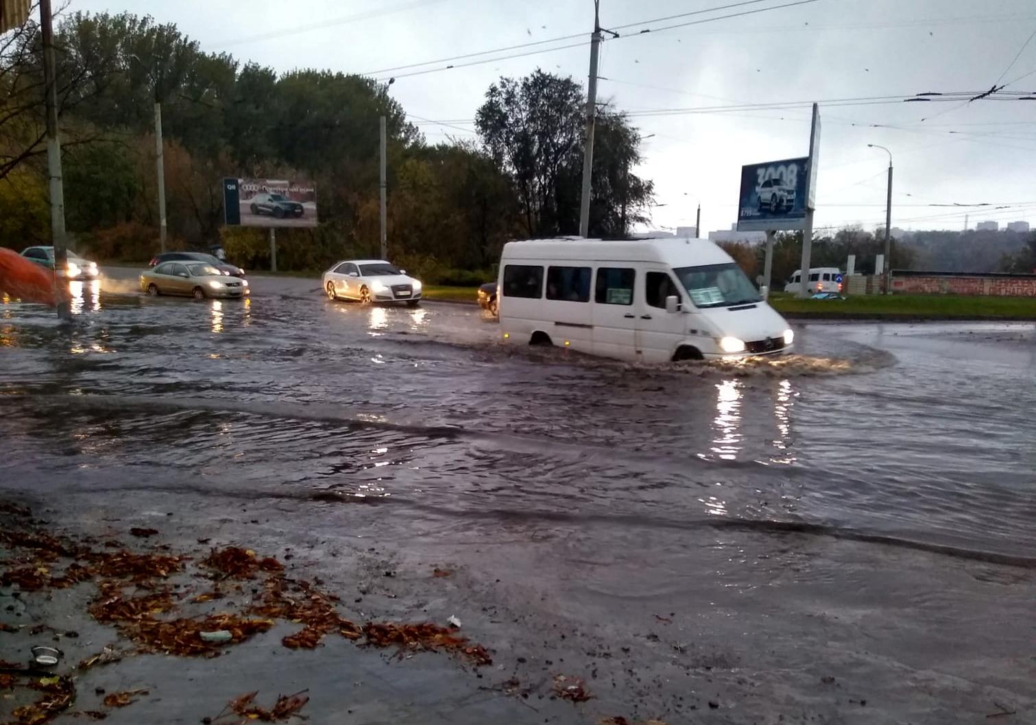 Потоп на Тополе. фото: fb Сергей Майстренко