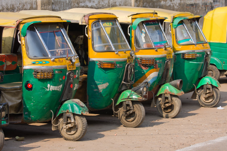 Индийские такси.