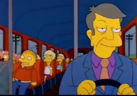 В Днепре подорожает проезд. Иллюстрация из мультфильма "Симпсоны"