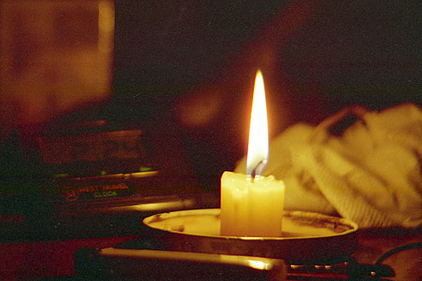 Свеча на столе пугачева