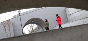 Центр города: под Потемкинской лестницей снова живут бомжи