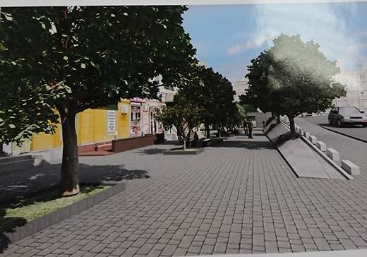 Визуализация улицы Бердянской после реконструкции. фото: Urban Dnipro