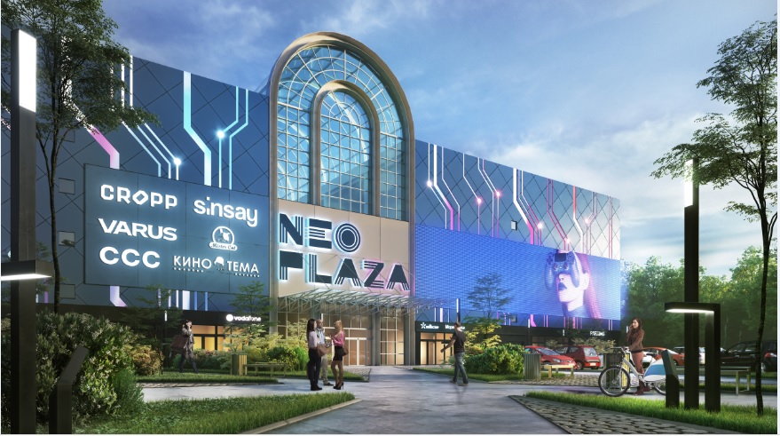 Визуализация нового ТРЦ NEO Plaza. фото: All Retail