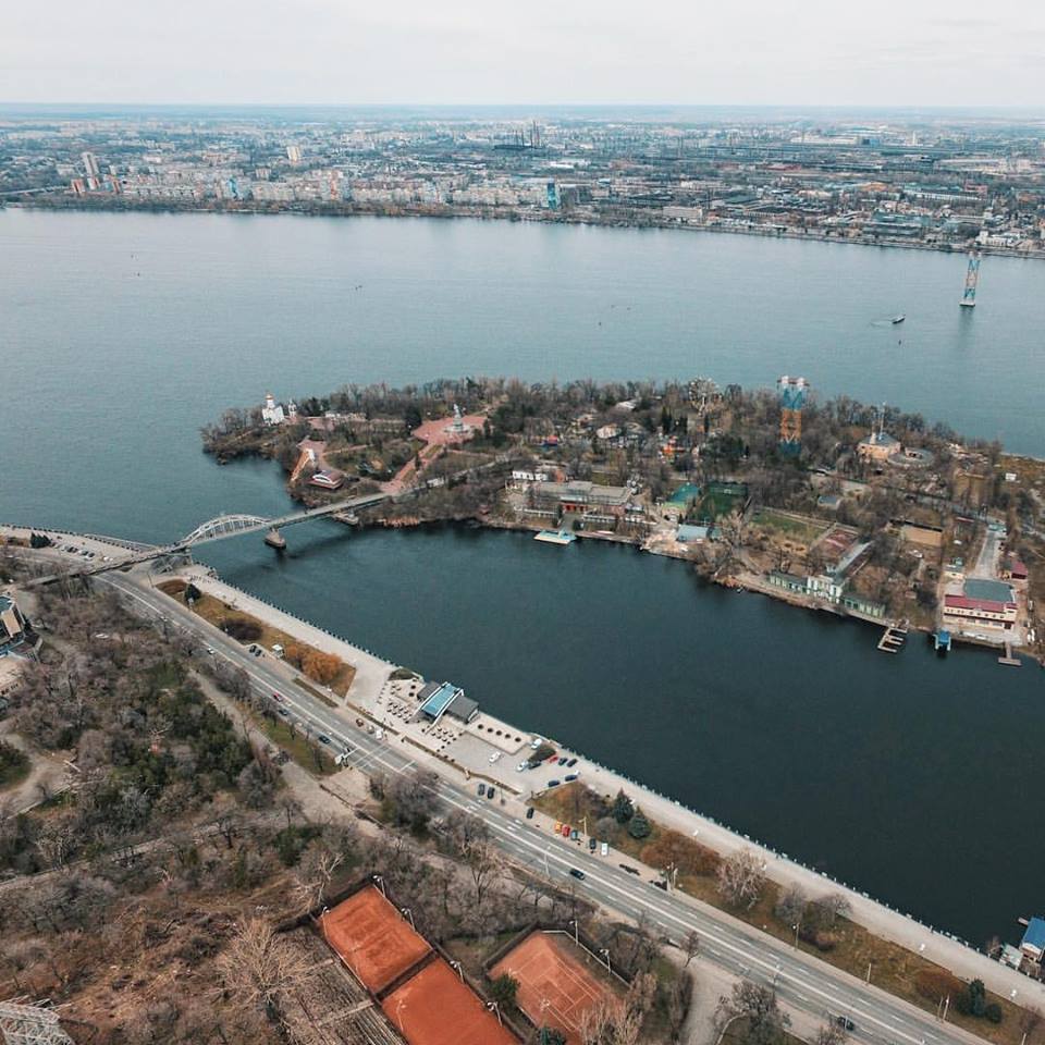 Фото Монастырского острова. Автор: @marchello_dp
