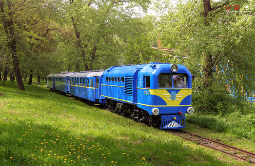 С 1 мая заработает ДЖД. фото: Детская железная дорога