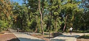 Новый вход, дорожки и освещение: как меняется парк Гагарина (фото)