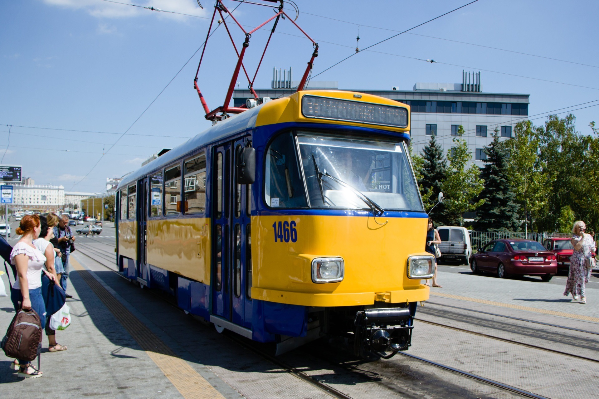 Трамваи вышли на маршруты №11 и 15 / фото: пресс-служба мэрии