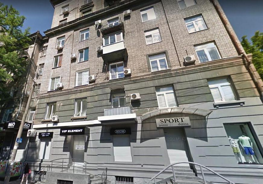 На Гоголя разрушился фасад / фото: GoogleMaps