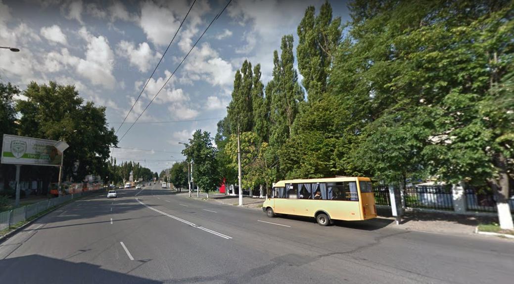 Проспект Гагарина сузят / фото: GoogleMaps