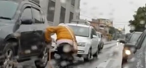 В Одессе попрошайка-калека оказалась не такой уж и больной: видеофакт