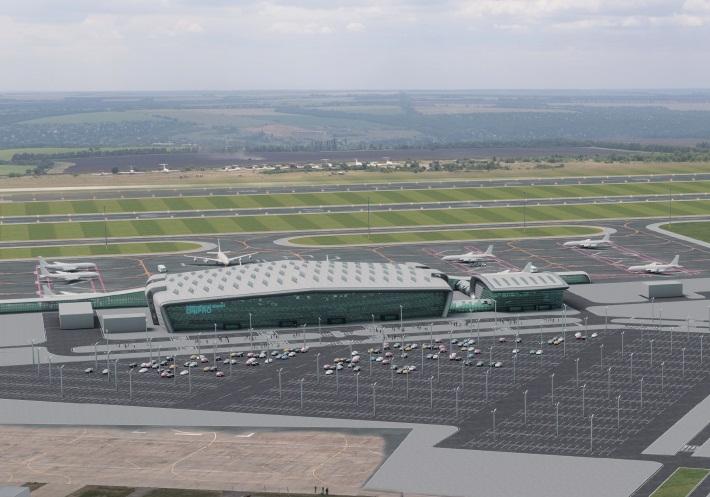 Новый аэропорт в Днепре / фото: adm.dp.gov.ua