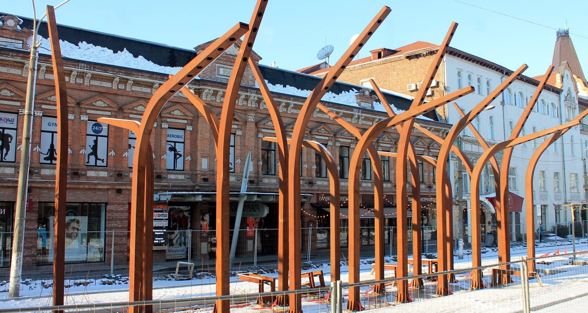 Как будет смотреться ржавчина с LED-подсветкой/ фото: Urban Dnipro