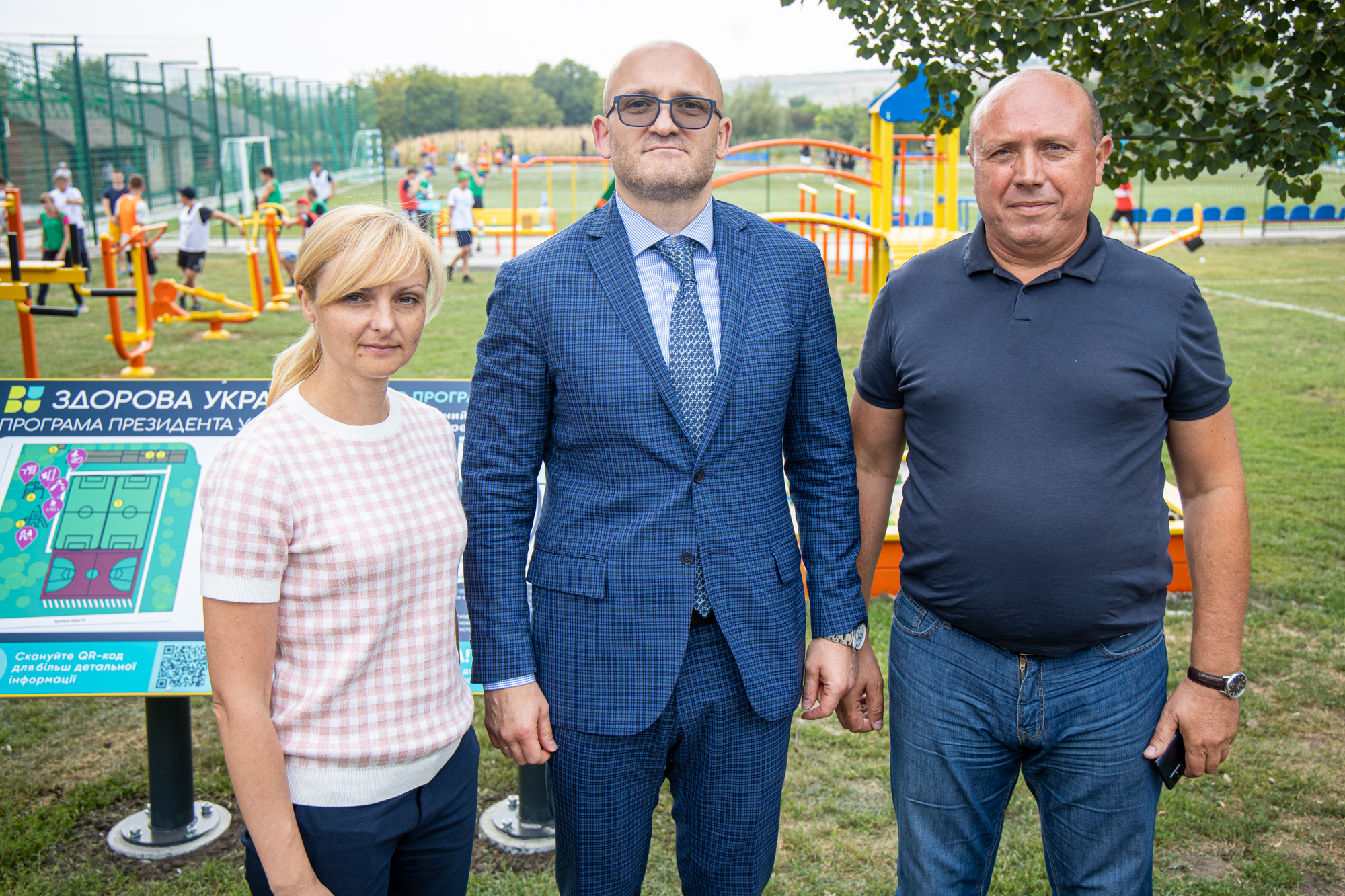 В Новопавловской громаде открыли "активный парк" фото 1