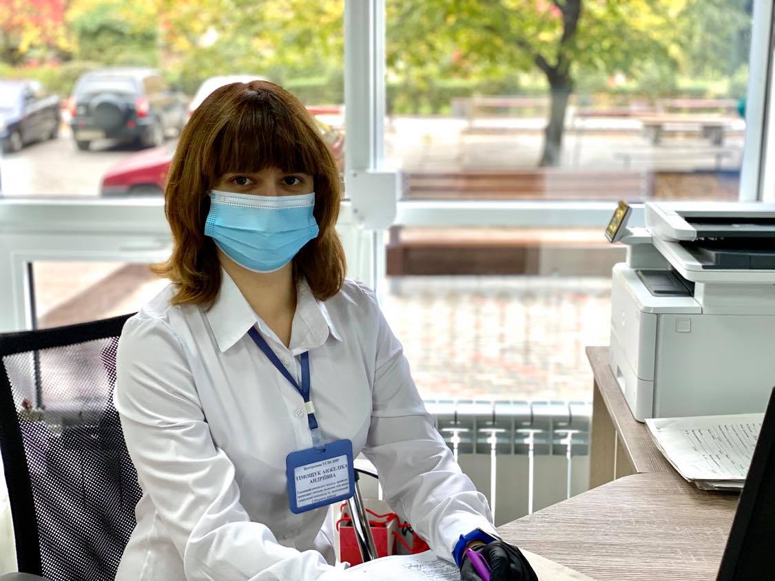 спеціалістка відділу прийому громадян Анжеліка Тімощук