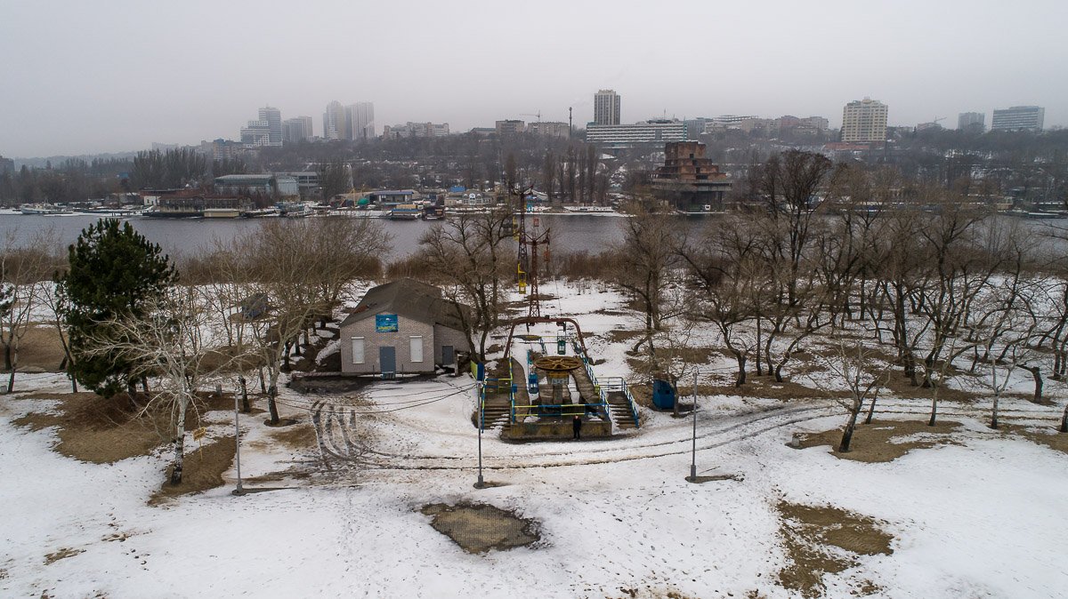 Вот что сейчас на месте канатки / фото: fb Никита Реутов